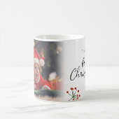 Baby's eerste kerstfoto koffiemok (Center)