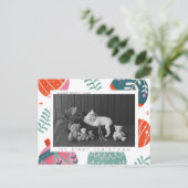 Baby's eerste kerstkaart feestdagenkaart (Staand voorkant)