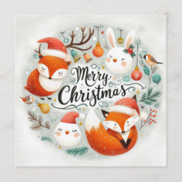 Baby's eerste kerstkaart programmakaart