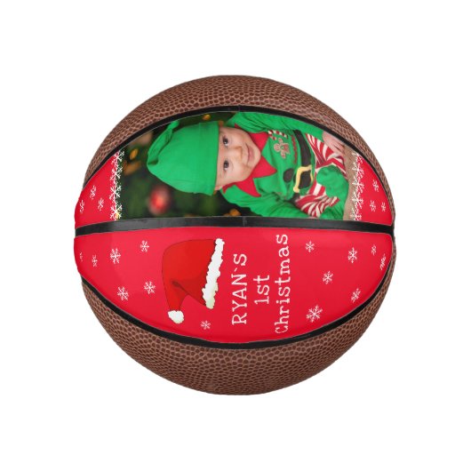Baby's eerste kerstkerstkerstkerstkerstkerstkerstk basketbal (Voorkant)