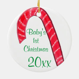 Baby's eerste kerstkerstkerstkerstkerstkerstkerstk keramisch ornament