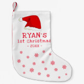 Baby's eerste kerstkerstkerstkerstkerstkerstkerstk kleine kerstsok (Voorkant)