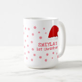 Baby's eerste kerstkerstkerstkerstkerstkerstkerstk koffiemok (Voorkant rechts)