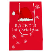 Baby's eerste kerstkerstkerstkerstkerstkerstkerstk medium cadeauzakje (Achterkant)