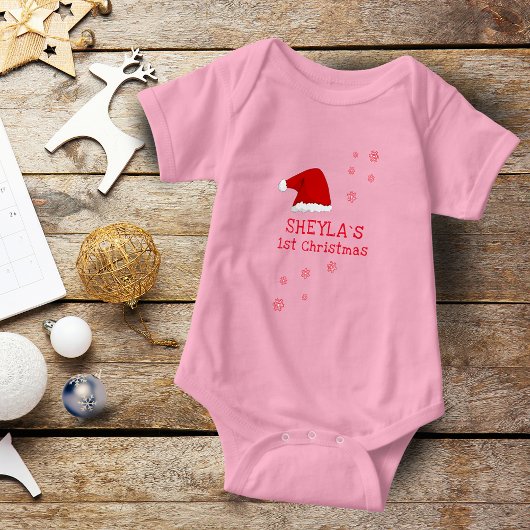 Baby's eerste kerstkerstkerstkerstkerstkerstkerstk romper