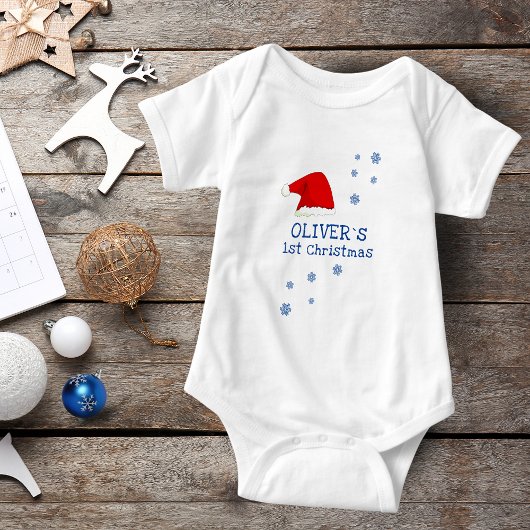 Baby's eerste kerstkerstkerstkerstkerstkerstkerstk romper