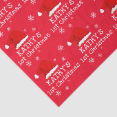 Baby's eerste kerstkerstkerstkerstkerstkerstkerstk tissuepapier (Detail)