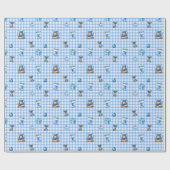 Baby's eerste kerstmagie! cadeaupapier (Vlak)