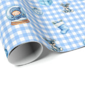 Baby's eerste kerstmagie! cadeaupapier (Rol Hoek)