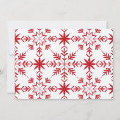 Baby's Eerste Kerstman Geboorteaankondiging Kaart (Achterkant)