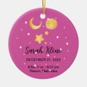 Baby's Eerste kerstman Ornament (Voorkant)