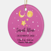 Baby's Eerste kerstman Ornament (Links)