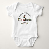 Baby's eerste  Kerstman Romper (Voorkant)