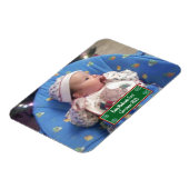 Baby's Eerste Kerstmis 2023 Magneet (Linkerzijde)