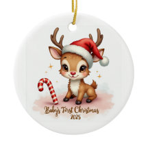 Baby's eerste kerstmis 2025 – Sneeuwvlokkernhanger