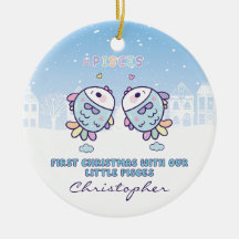 Baby's Eerste Kerstmis door Dierenriem Gepersonali