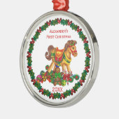 Baby's Eerste Kerstmis Erfstuk Ornament (Links)