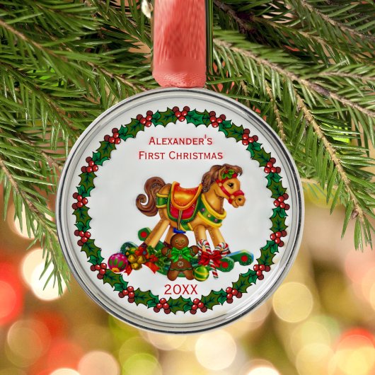 Baby's Eerste Kerstmis Erfstuk Ornament