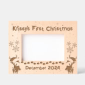 Baby's eerste kerstmis gegraveerde lijstjes (Voorkant)