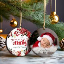 Baby's Eerste Kerstmis Gepersonaliseerd