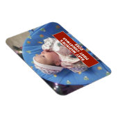 Baby's Eerste Kerstmis Gepersonaliseerd Magneet (Rechterzijde)