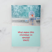 BABY'S EERSTE KERSTMIS KAART (Binnen)