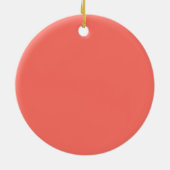 Baby's Eerste Kerstmis Rendier Ornament (Achterkant)