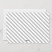 Baby's eerste Kerstmis White Foto Snowflakes Feestdagenkaart (Achterkant)