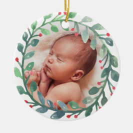 Baby's eerste kerstOrnament | Kerstmis Keramisch Ornament