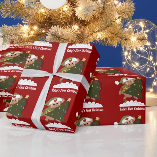 Baby's Eerste kerstpapier Cadeaupapier (Feestdagen)