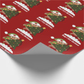 Baby's Eerste kerstpapier Cadeaupapier (Hoek)