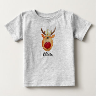 Baby's eerste kerstprinses Rudolph met naam