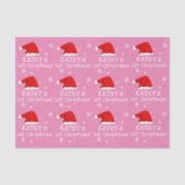 Baby's eerste kerstroze kerstkerstkerstkerstman me tissuepapier (Voorkant)