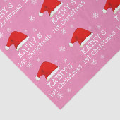 Baby's eerste kerstroze kerstkerstkerstkerstman me tissuepapier (Detail)