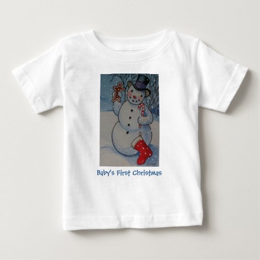 Baby's eerste kerstsneeuwpop (Voorkant)