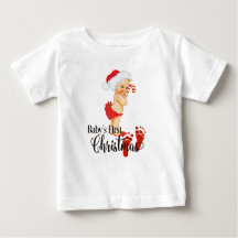 Baby's eerste kerstt-shirt