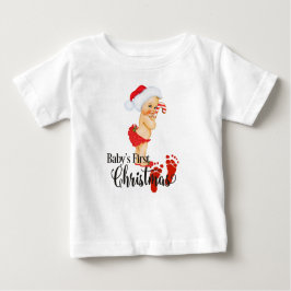 Baby's eerste kerstt-shirt