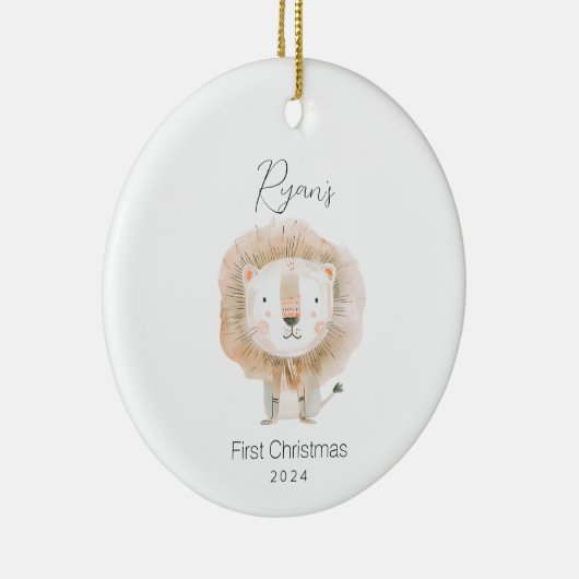 Baby's eerste kerstvakantie Ornament (Rechts)