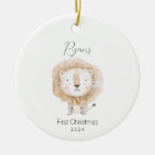 Baby's eerste kerstvakantie Ornament (Voorkant)