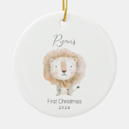 Baby's eerste kerstvakantie Ornament