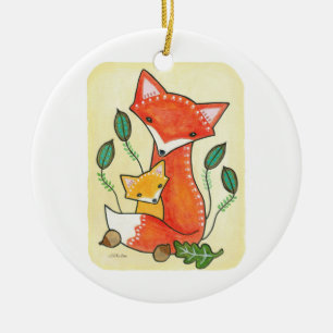 Baby's eerste kerstversiering - aangepast Baby cad Keramisch Ornament