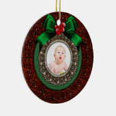 Baby's eerste kerstversiering keramisch ornament (Rechts)