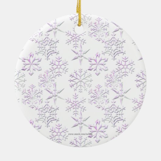 Baby's eerste kerstversiering keramisch ornament (Achterkant)