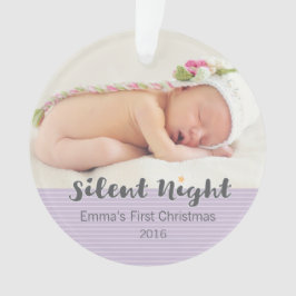 Baby's eerste kerstversiering ornament