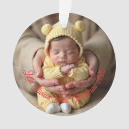 Baby's Eerste Kerstversiering Ornament