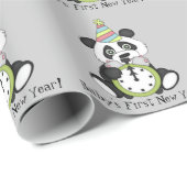 Baby's eerste nieuwe jaren oud papier (Rol Hoek)