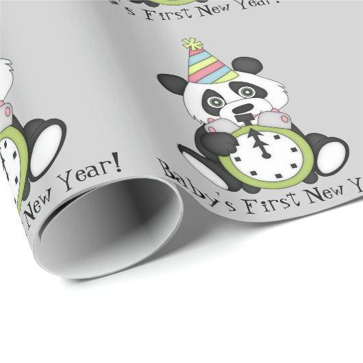 Baby's eerste nieuwe jaren oud papier (Rol Hoek)