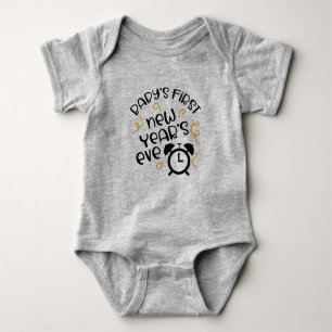 Baby's eerste nieuwjaarsdag romper