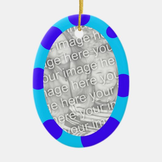 Baby's eerste paaseieren Ornament (Voorkant)