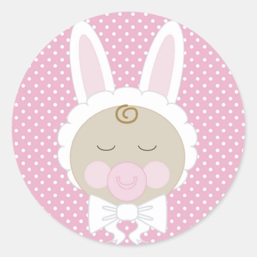 Baby's eerste paasfeest Sticker (Voorkant)